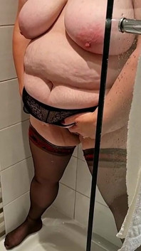 Fucking, Pissing and See-Through T-shirt in the shower. Big Tits Mature BBW Milf Pussy Various Compilation