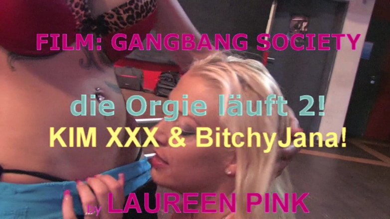Laureen pink & friends: Gangbang Society 4 - pesta seks jalang diteruskan