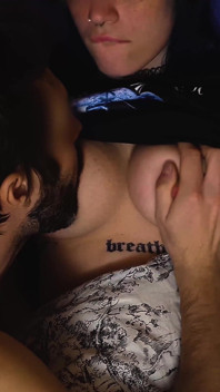 Very Hot Kisses and Boobs Licking for Small Teen with Perfect Nipples - Unlimited Orgasm