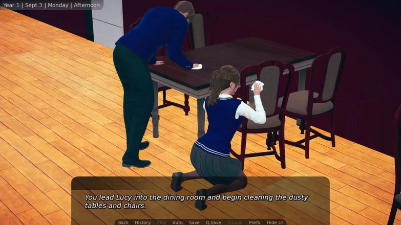 Visual Novels: Cosy Cafe Part 5 - Whats Your Bra Size?