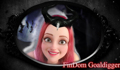 FinDom Goaldigger: Transformacja kobiet z kreskówkami porno gwiazda