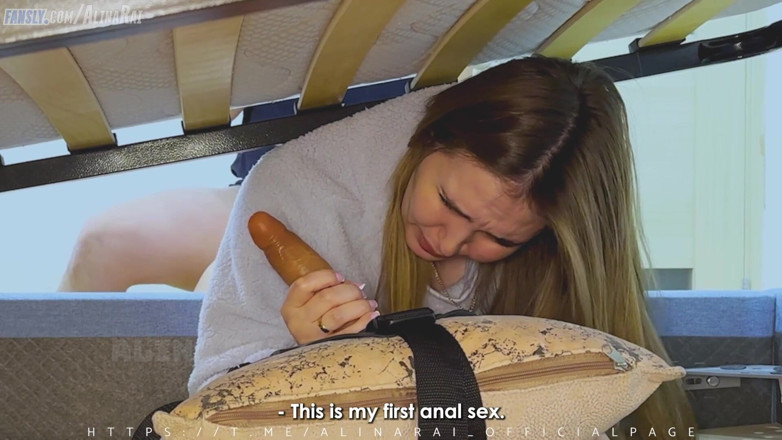 Alina Rai: For the first time in his life, the stepson fucks...