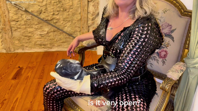 Empress Bella Sadic: Sissyina velká výzva, 8 kilo 30cm dilda