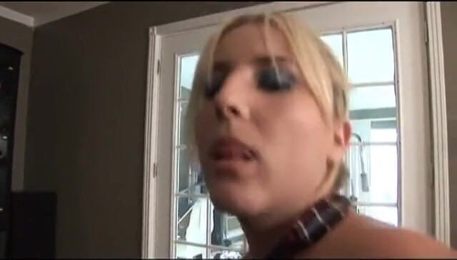 Best Butts: Big ass blonde rides black stud reverse cowgirl style