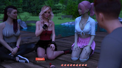LustSaga: Pomáhám hotties příběhu Time 7: Odvážné setkání Stacy a Belle
