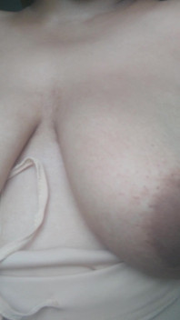 Pressing Boobs Cum on Me