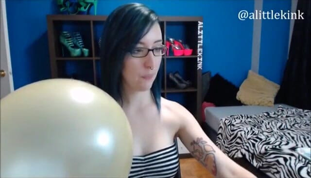 Miss Faith Rae: Balloon blowing