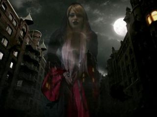 Goddess Misha Goldy: Giantess Vampire ingin bermain untukmu... tapi tidak untuk waktu yang...