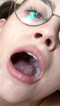 Bratty Teen Wet BJ Rimming Cum Gargle