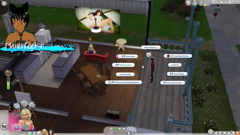 Manor Cookie: Sims 4 - Omílání Simíků a milfka gotická milfka spolu žijí a mají...