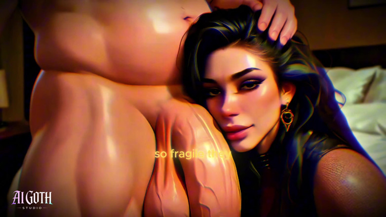 AI Visuals X: La fantasia più oscura della ragazza gotica (ASMR Visuals)