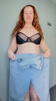 Våta blå jeans