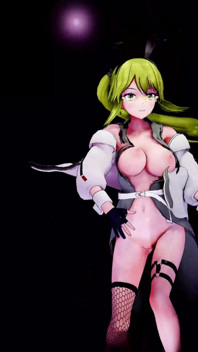 Hatsune miku Undress dance roki canzone hentai grandi tette mmd 3d capelli biondi colore edit Smixix