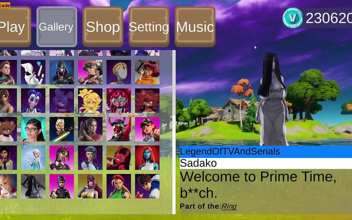 LewdArcade: Forthub sex scence gallery collection [parte 13] Fortnite Parody porn game play [18+]
