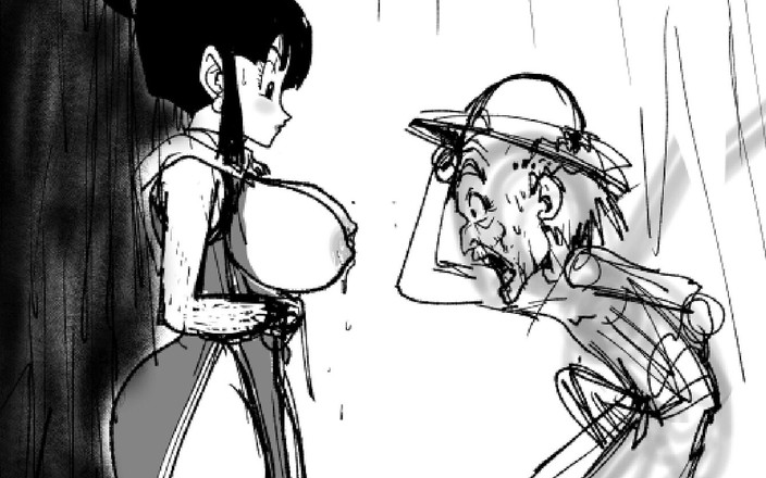 The BenJojo: 늙은 이웃에게 젖탱이를 보여주는 Kamesutra Dbz Erogame 38