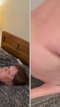 Jeu spécial avec vibromasseur et orgasme d’une mamie