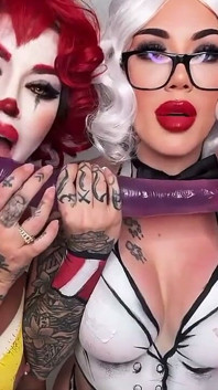 Halloween Dildo JOI with Friends