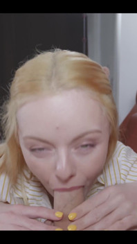 Getting My Face Covered with Cum After Sucking That Cock Hard