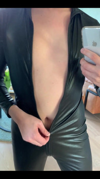 Just a Little Stripping Video in My Tight Catsuit