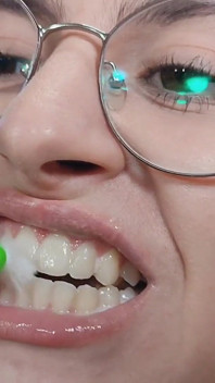 Teen Maid Toothbrush with Fresh Cumshot