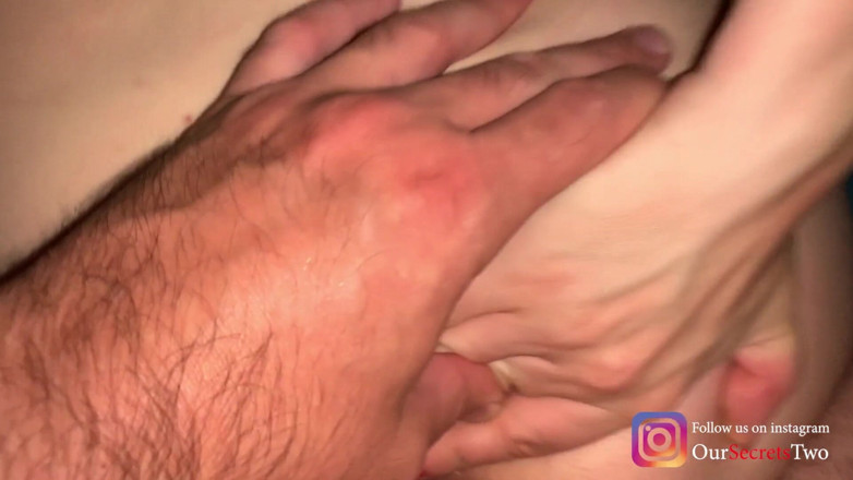Our Secrets: Cum in her panties after fucking her tight pussy, close...