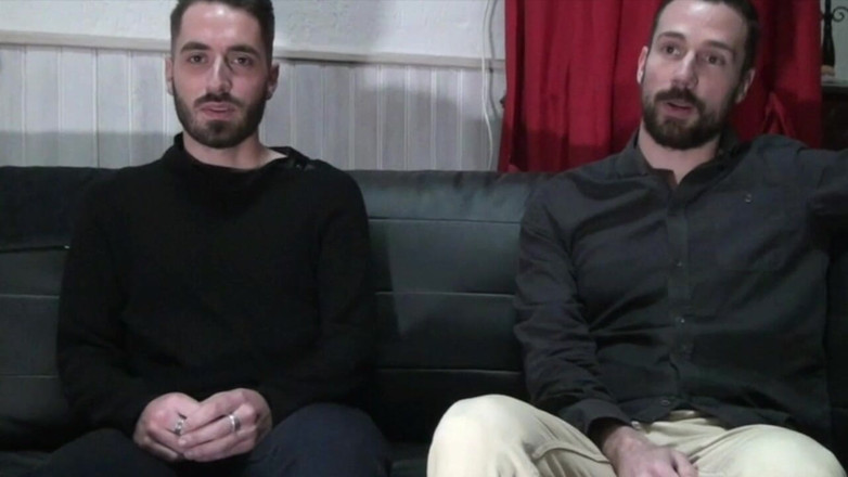 STRAIGHT BOY CURIOUS: Slut Cum Fuck by Two Badboys
