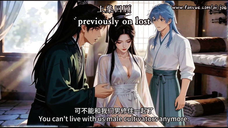 AI-JOE: Genderbend Cultivator Ep2 Slow Fuck + Stepsister Gropes Huge Tits with...