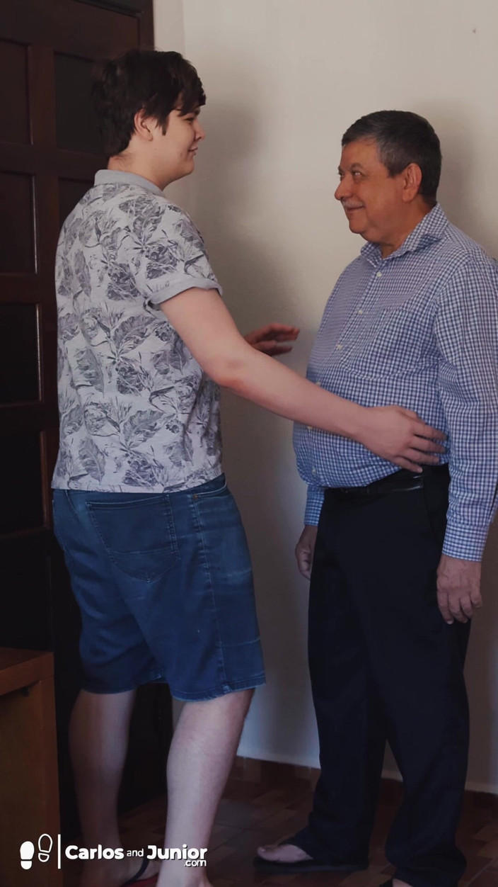 Carlos And Junior: Dad Cumming on the Boy's Face