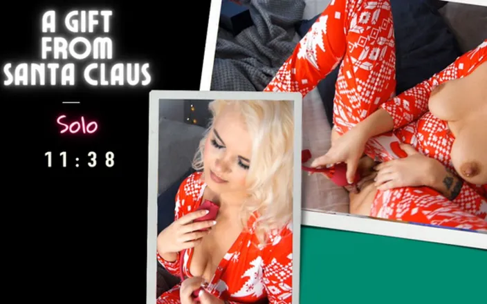 Marlene Moore: Dárek od Santa Claus. MILF masturbuje k několika intenzivnímu orgasmu