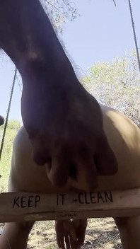 Big Butt Plug in the Park