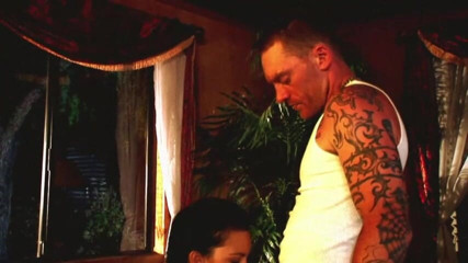 Double Trouble: Sexy hotties fucked by tattooed dude