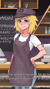 Hazelnut Latte 2 - Hot Blonde Femboy Loves to Have My Cock in His Mouth