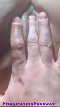 Licking and Fingering Her Fat Pussy and Butt Plug | Fornicationfreeway