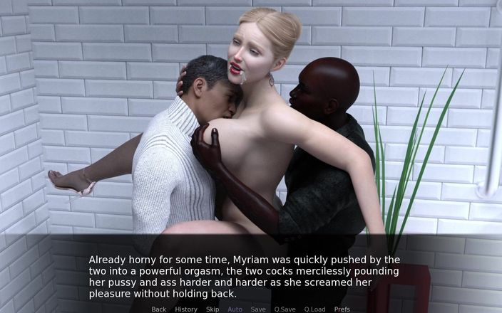 Porngame201: Project Myriam - 淫荡的家庭主妇和2个变态做爱 - 3D游戏，60fps