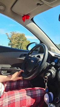 Traveling with My Girlfriend I Couldn't Resist the Urge: Luxury Handjob and Blowjob on the Side of the Road