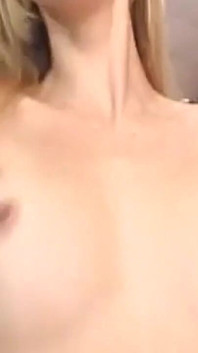 Sloppy Titfuck Licking Frenzy - Blonde Addict Devours Throbbing Cock