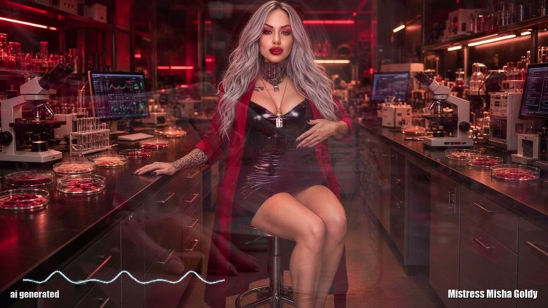 Goddess Misha Goldy: 난 네 안에서 남자 전체를 짜내고 젖은 작은 드론이 내 엉덩이를 박게 할 거야