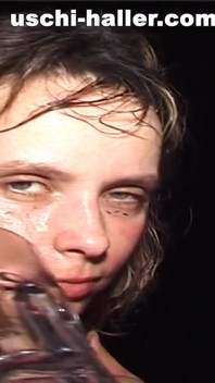 Drinking Cum From a Glass