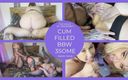 The Haus Of Dresden: Cum Filled BBW Muscle Dom Threesome