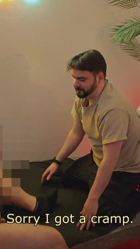 Straight Chubby Construction Worker Gets Sucked and His Ass Licked for the First Time by a Guy