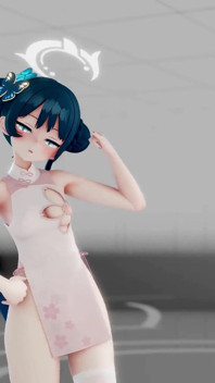 Blue Archive Ryuuge kisaki hentai kapre utaarakar dans ememdi 3di nile baalon ka rang sanpaadit karen smixix