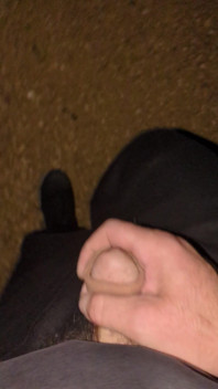 Jerk off Outdoors