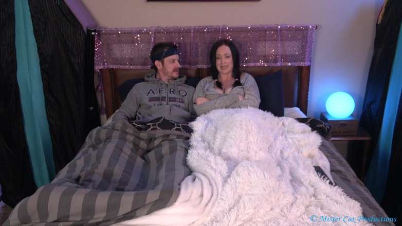 MrxMrsCox: Stepbrother fucks his stepsister while watching a movie in her...