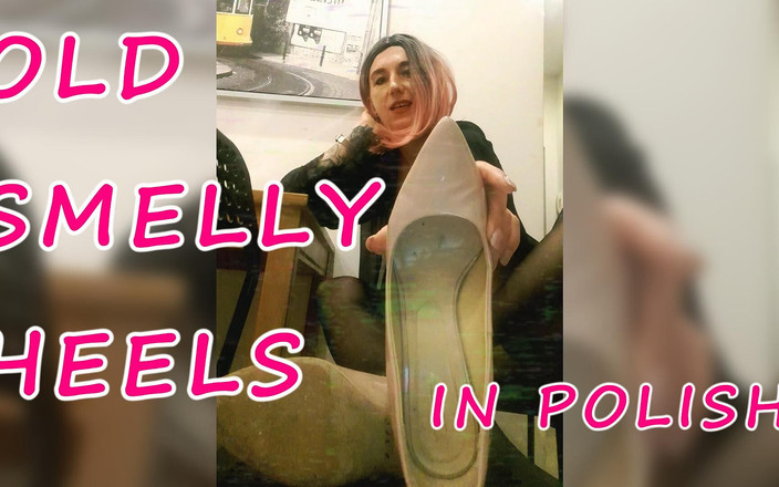 Lady_Angela: Леді Анджела на польській мові використовувала підбори, нейлонові ноги та мілфу з босими ногами