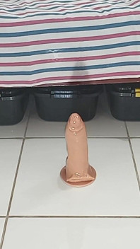 In Red Underwear Riding on My Toys