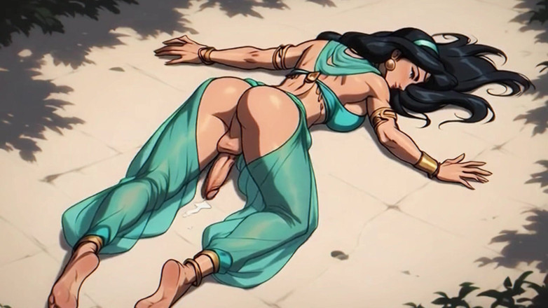 Croft TS: Jasmine a Trans Pauzuda E Gostosa Cheia De Tesão