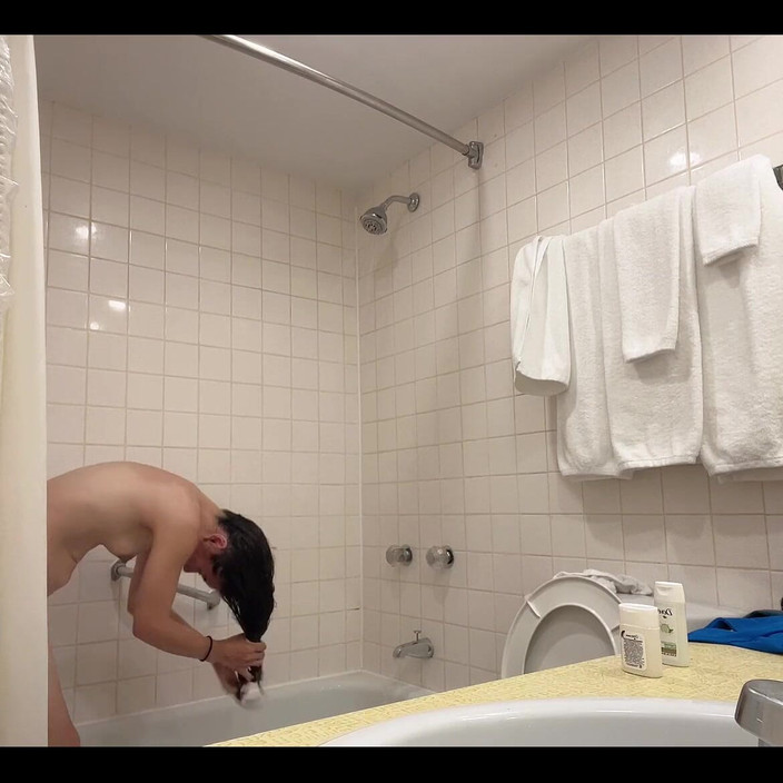 sweethanajapanese: Nahá sexy dívka v koupelně