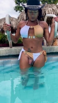 You Want to See Me Masturbate in the Pool?