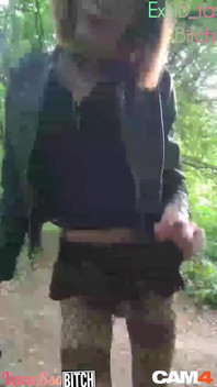 Offerto al Plottage, Little tease nella foresta La sua fantasia della puttana