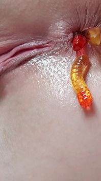 Pussy and Anal Stuffed Gummies